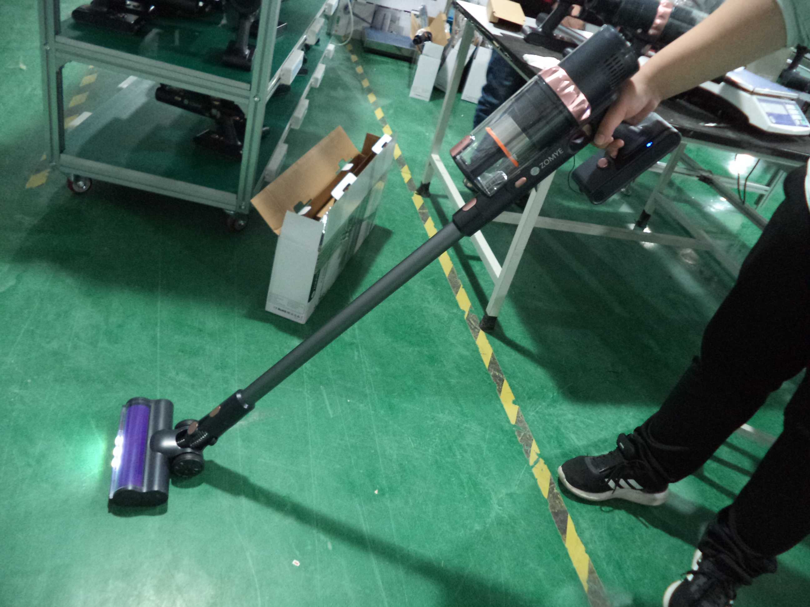 吸塵器驗(yàn)貨